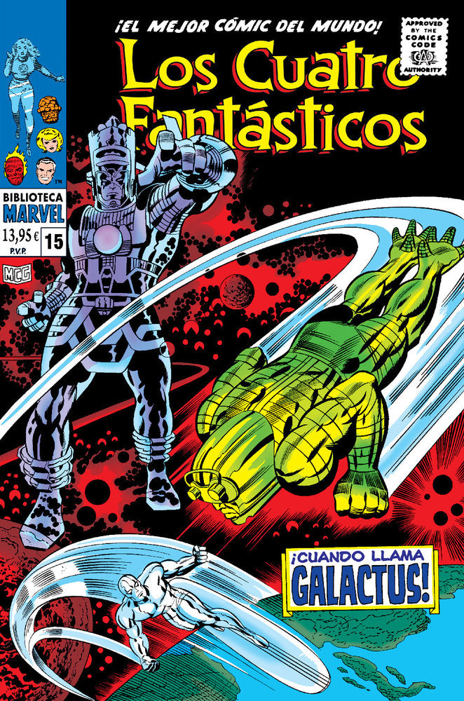 LOS 4 FANTASTICOS 15 (1968), de CLEE, JACK | portada del libro