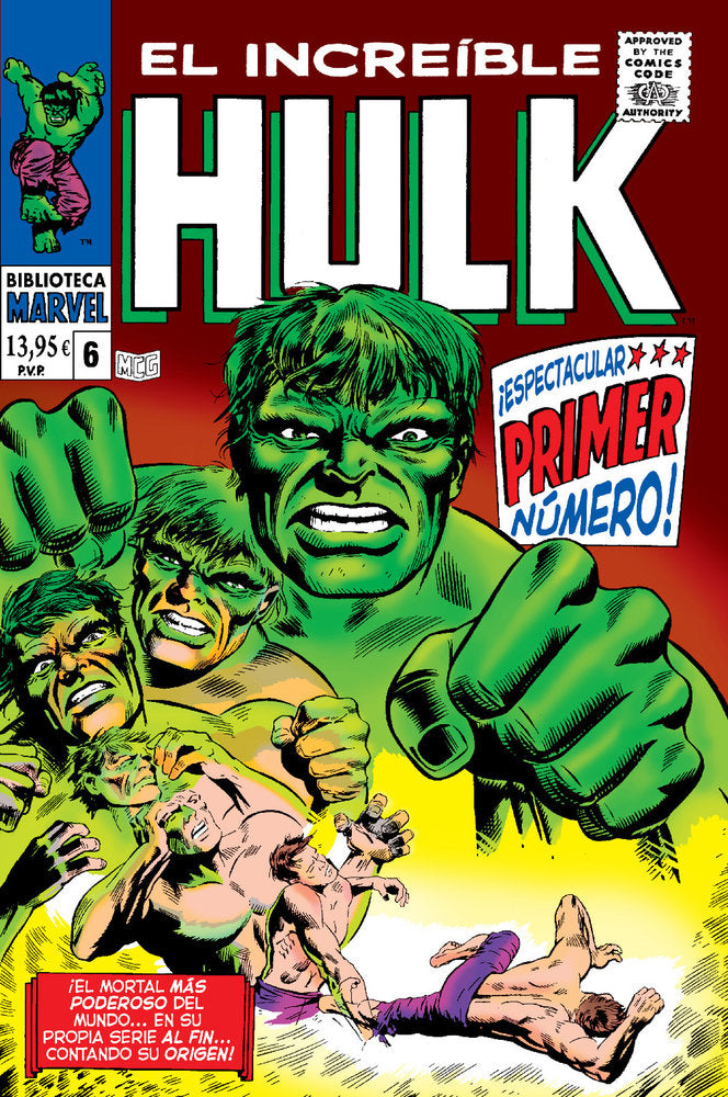 EL INCREIBLE HULK 06 (1968), de THOMAS | portada del libro