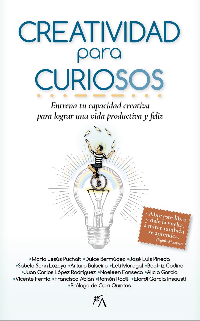 CREATIVIDAD PARA CURIOSOS | portada del libro