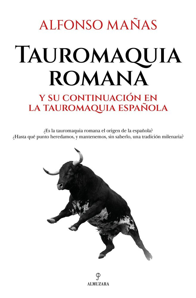 TAUROMAQUIA ROMANA, de MAÑAS | portada del libro