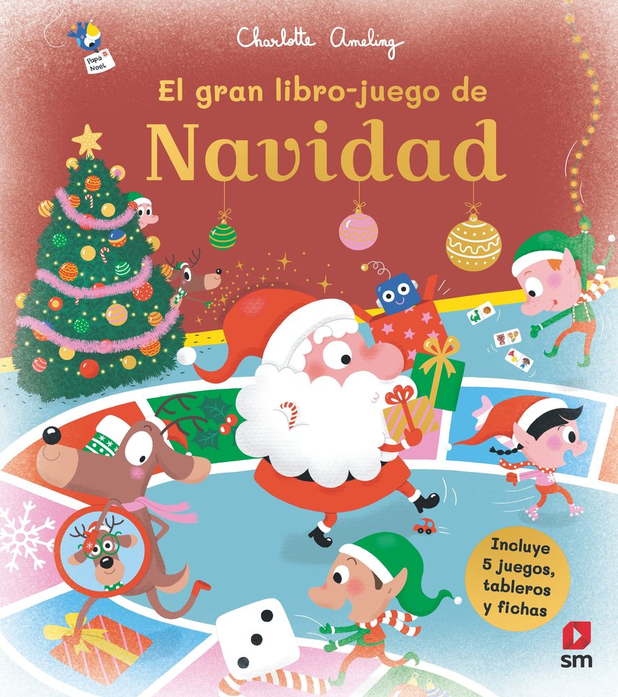 EL GRAN LIBRO-JUEGO DE NAVIDAD, de AMELING, CHARLOTTE | portada del libro