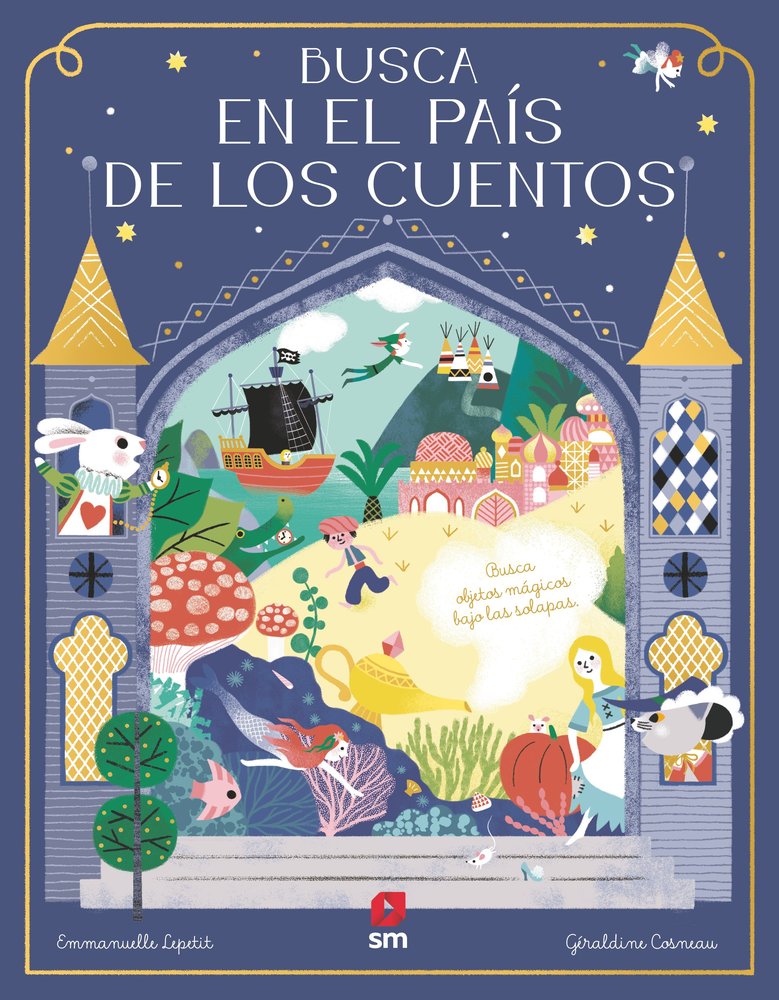 BUSCA EN EL PAIS DE LOS CUENTOS, de LEPETIT, EMMANUELLE | portada del libro