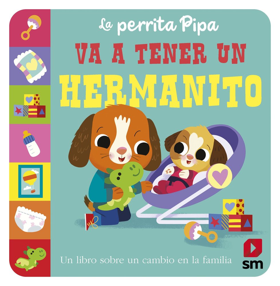 LA PERRITA PIPA TIENE UN HERMANITO, de BALDOCK, JANE | portada del libro