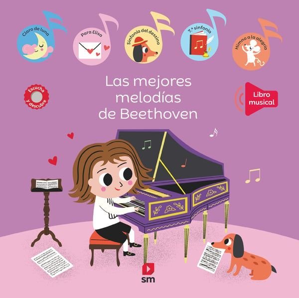 LAS MEJORES MELODIAS DE BEETHOVEN, de BATTAULT, PAULE | portada del libro