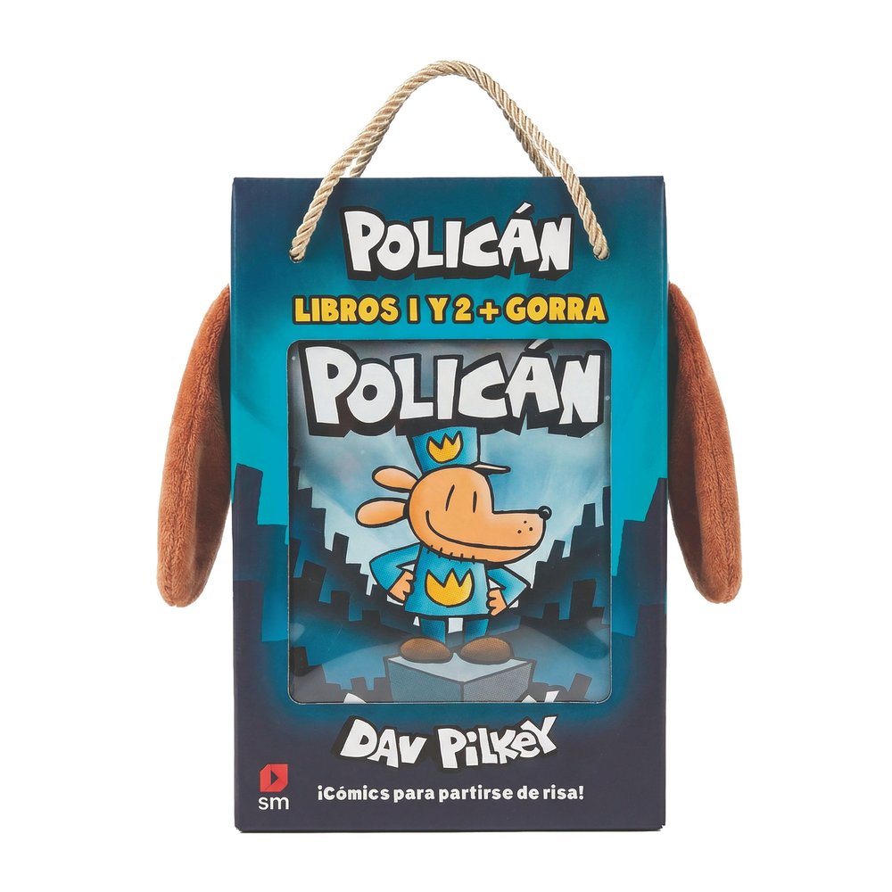 PACK POLICAN CON GORRA: LIBROS 1 Y 2, de PILKEY, DAV | portada del libro