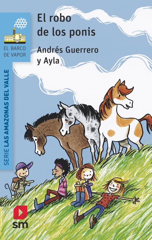 El robo de los ponis, de GUERRERO, ANDRES | portada del libro