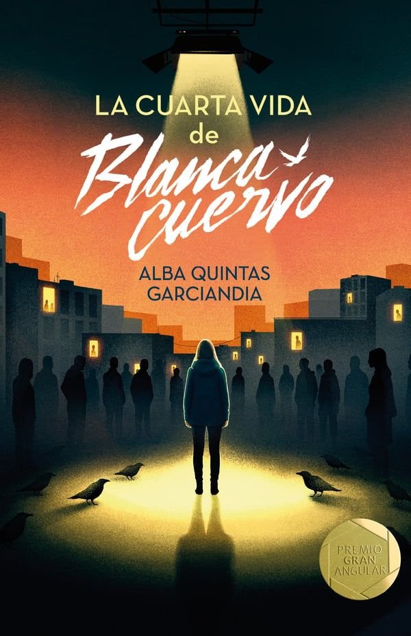 LA CUARTA VIDA DE BLANCA CUERVO PREMIO GRAN ANGULAR 2026, de ALBA QUINTAS GARCIANDIA | portada del libro