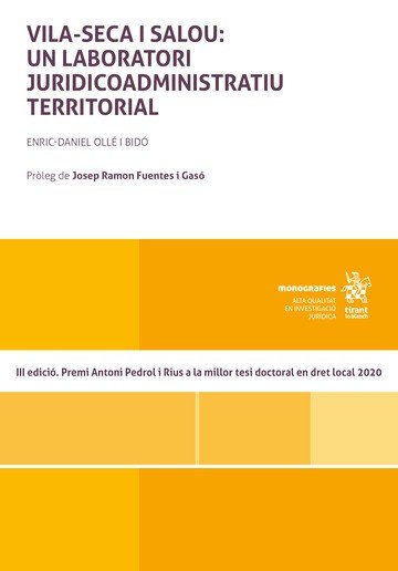 Vila-Seca i Salou: un laboratori juridicoadministratiu territorial, de OLLE BIDO | portada del libro