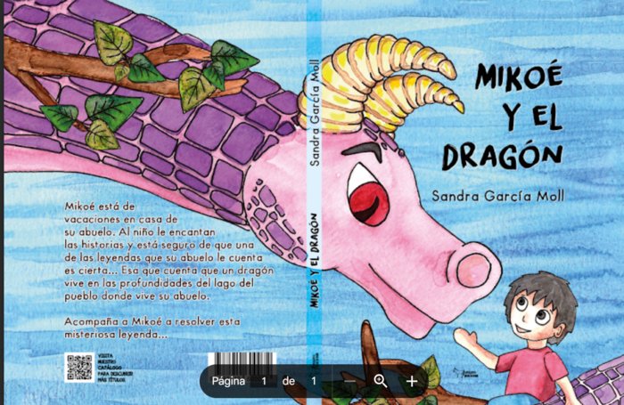 MIKOE Y EL DRAGON | portada del libro