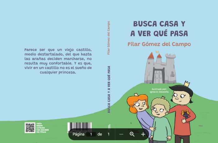 BUSCA CASA Y A VER QUE PASA, de GOMEZ DEL CAMPO, PILAR | portada del libro
