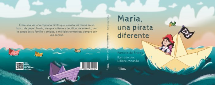 MARIA UNA PIRATA DIFERENTE, de DE FRUTOS ORTEGA, PATRICIA | portada del libro