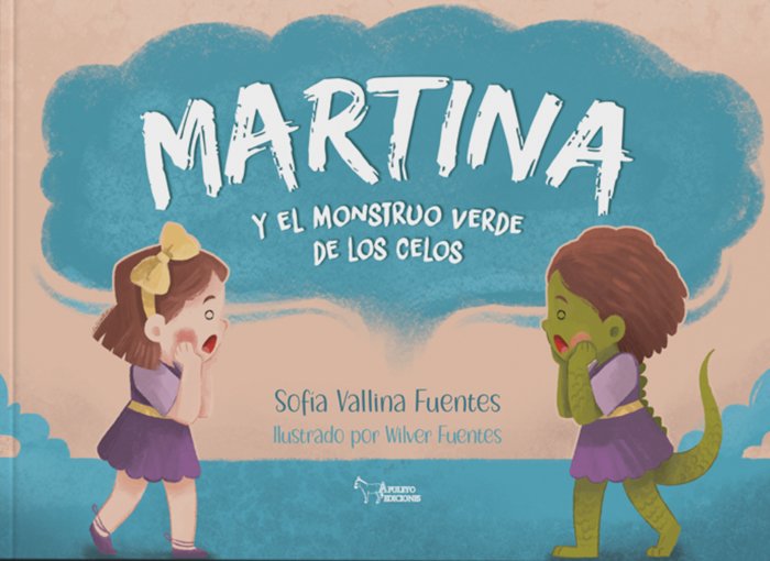 Martina y el monstruo verde de los celos, de Vallina Fuentes, Sofía | portada del libro