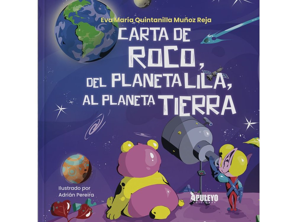 CARTA DE ROCO DEL PLANETA LILA AL PLANETA AL PLANETA TIERRA, de QUINTANILLA MUÑIZ-REJA, EVA MARIA | portada del libro