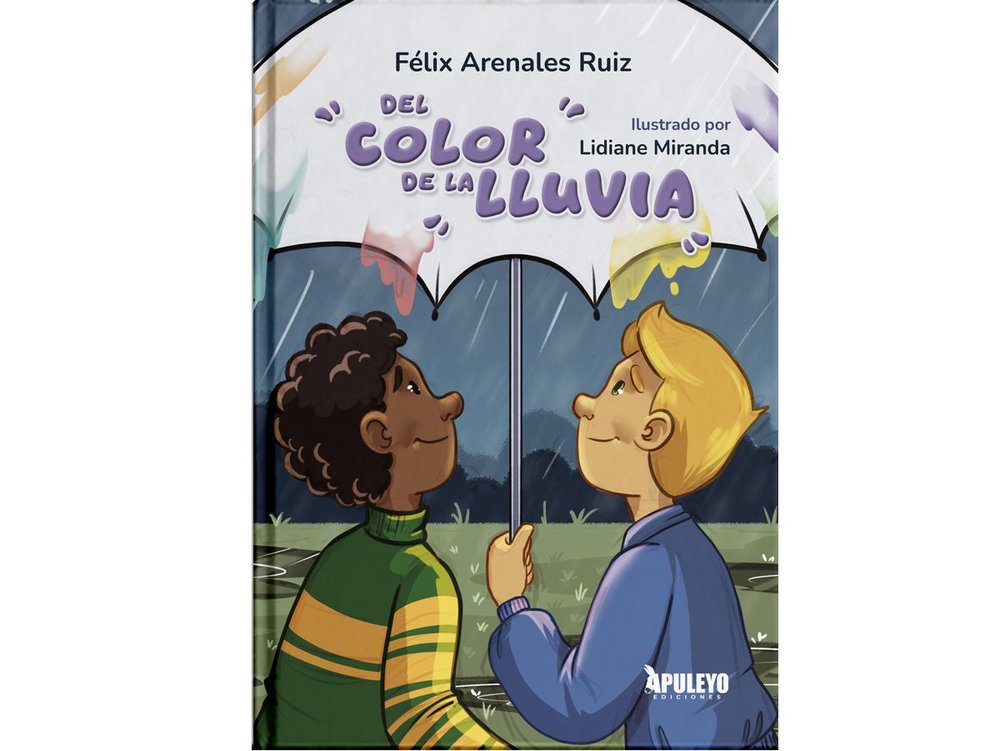 DEL COLOR DE LA LLUVIA, de ARENALES RUIZ, FELIX | portada del libro
