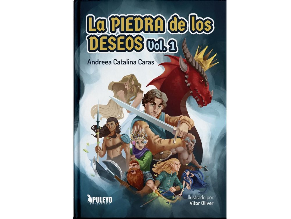 LA PIEDRA DE LOS DESEOS VOL.1, de CATALINA CARAS, ANDREA | portada del libro