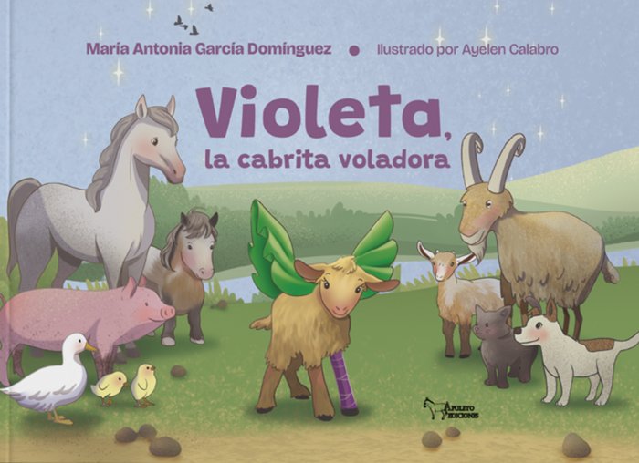Violeta la cabrita voladora, de García Domínguez, María Antonia | portada del libro