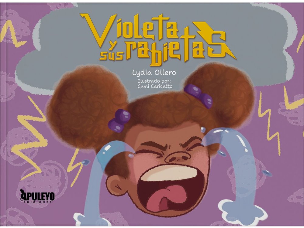 VIOLETA Y SUS RABIETAS, de GARCIA OLLERO, LIDIA | portada del libro