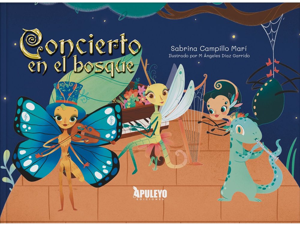 CONCIERTO EN EL BOSQUE, de CAMPILLO MARI, SABRINA | portada del libro