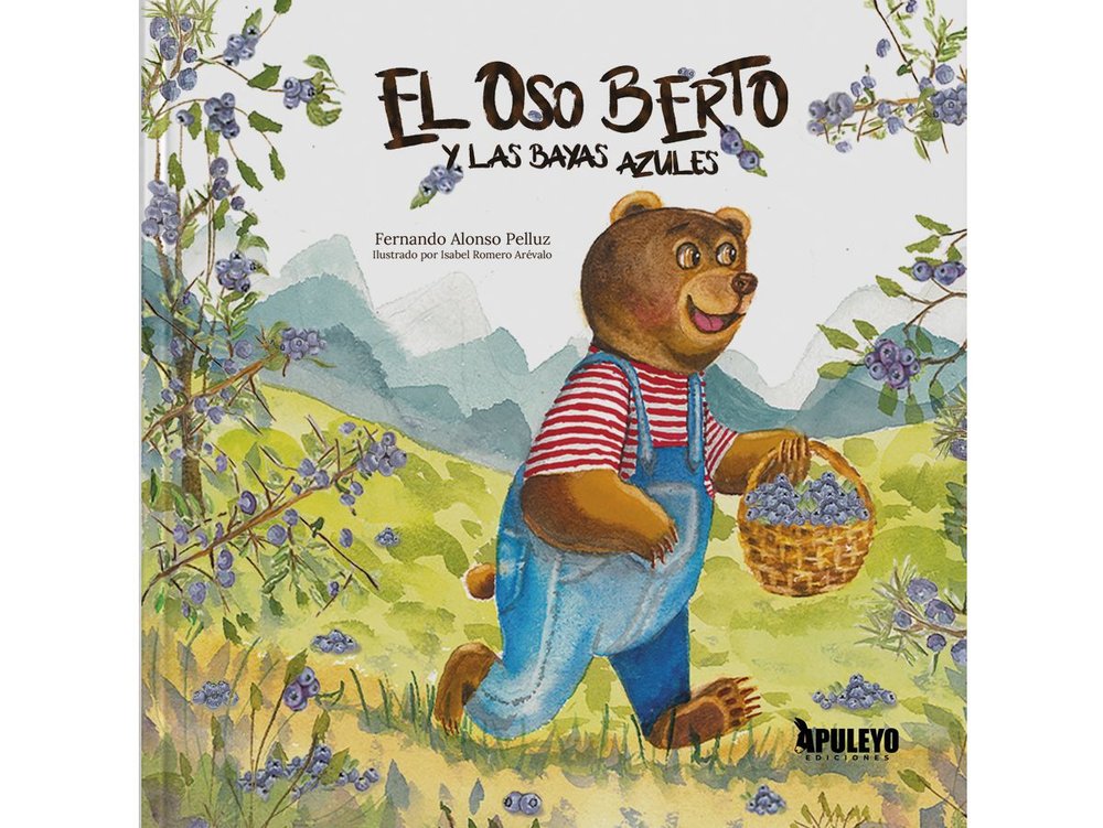 EL OSO BERTO Y LAS BAYAS AZULES, de ALONSO PELLUZ, FERNANDO | portada del libro