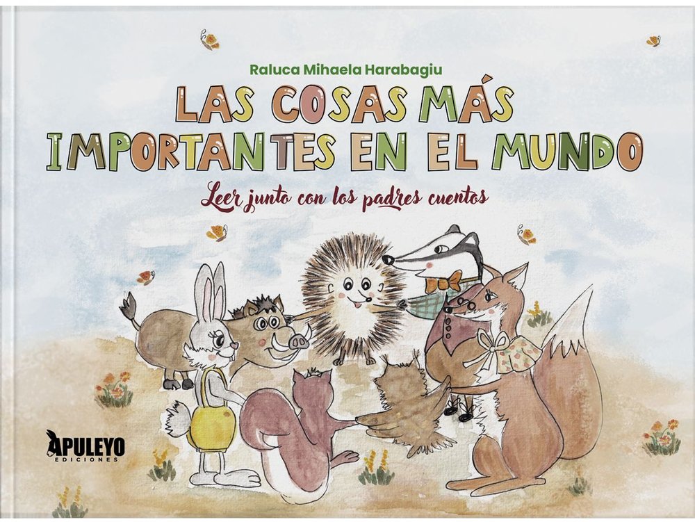 LAS COSAS MAS IMPORTANTES EN EL MUNDO, de MIHAELA HARABAGIU, RALUCA | portada del libro