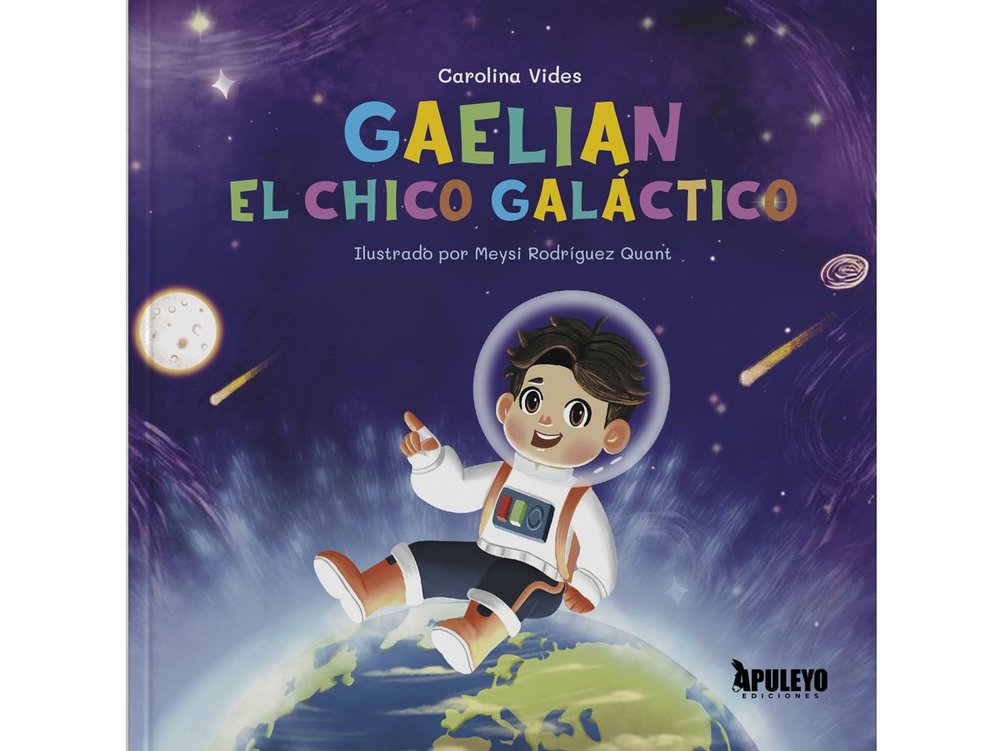 GAELIAN, EL CHICO GALACTICO, de VIDES, CAROLINA | portada del libro