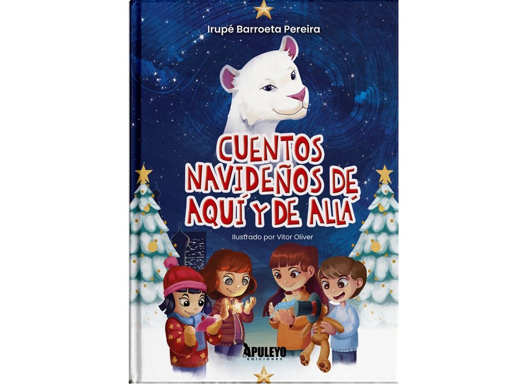 CUENTOS NAVIDEÑOS DE AQUI Y DE ALLA, de BARROETA PEREIRA, IRUPE | portada del libro