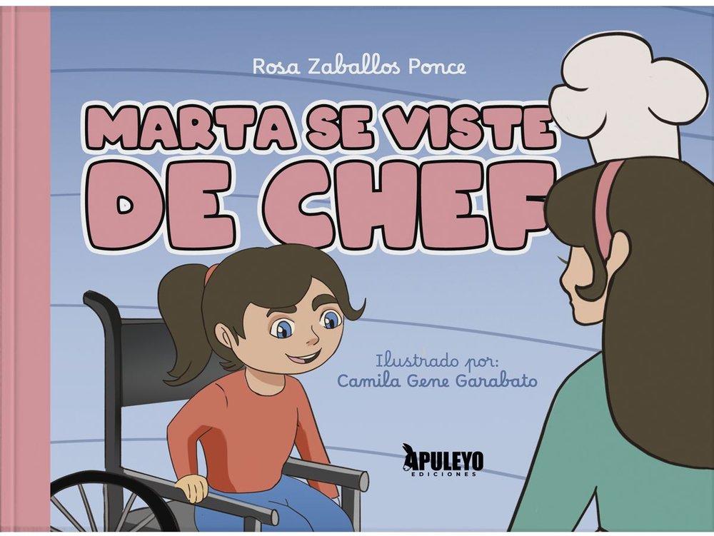 MARTA SE VISTE DE CHEF, de ZABALLOS PONCE, ROSA | portada del libro