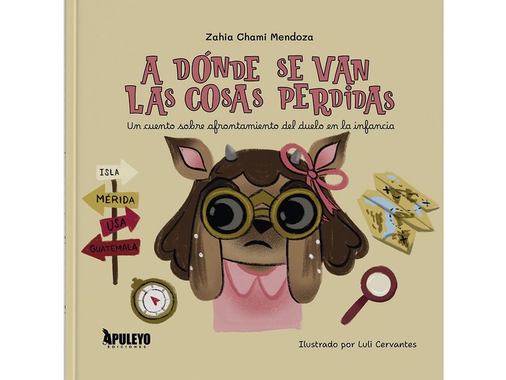 ¿A DONDE SE VAN LAS COSAS PERDIDAS?, de CHAMI MENDOZA, ZAHIA | portada del libro