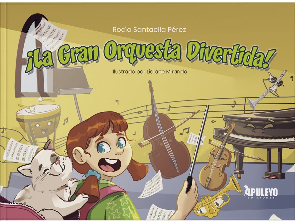 ¡LA GRAN ORQUESTA DIVERTIDA!, de SANTAELLA PEREZ, ROCIO | portada del libro