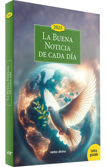 LA BUENA NOTICIA DE CADA DIA 2025 [LETRA GRANDE], de EQUIPO BIBLICO VERBO | portada del libro