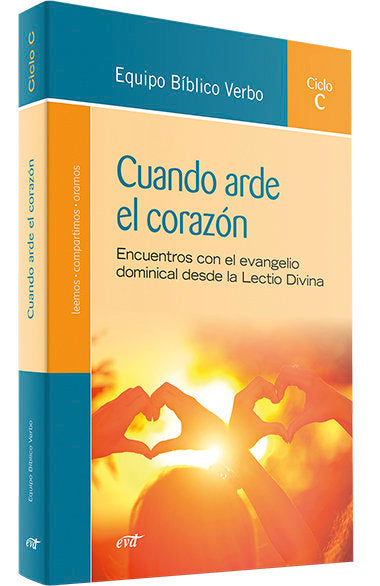 CUANDO ARDE EL CORAZON, de EQUIPO BIBLICO VERBO | portada del libro