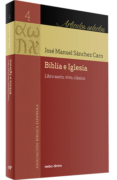 BIBLIA E IGLESIA, de SANCHEZ CARO, JOSE MANUEL | portada del libro