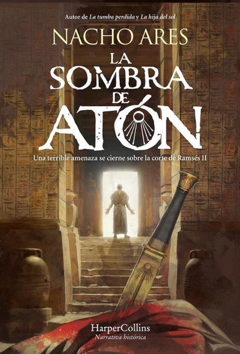 LA SOMBRA DE ATON, de ARES, NACHO | portada del libro