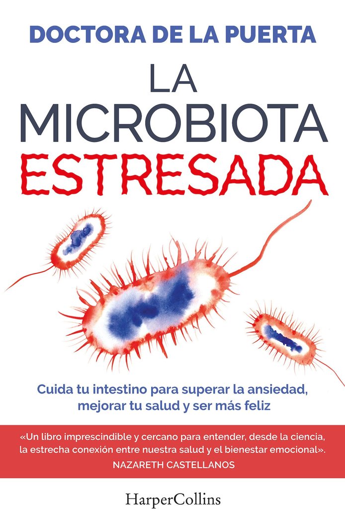 LA MICROBIOTA ESTRESADA, de DOCTORA DE LA PUERTA | portada del libro