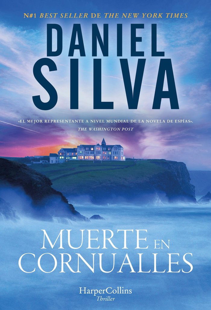 MUERTE EN CORNUALLES, de SILVA, DANIEL | portada del libro