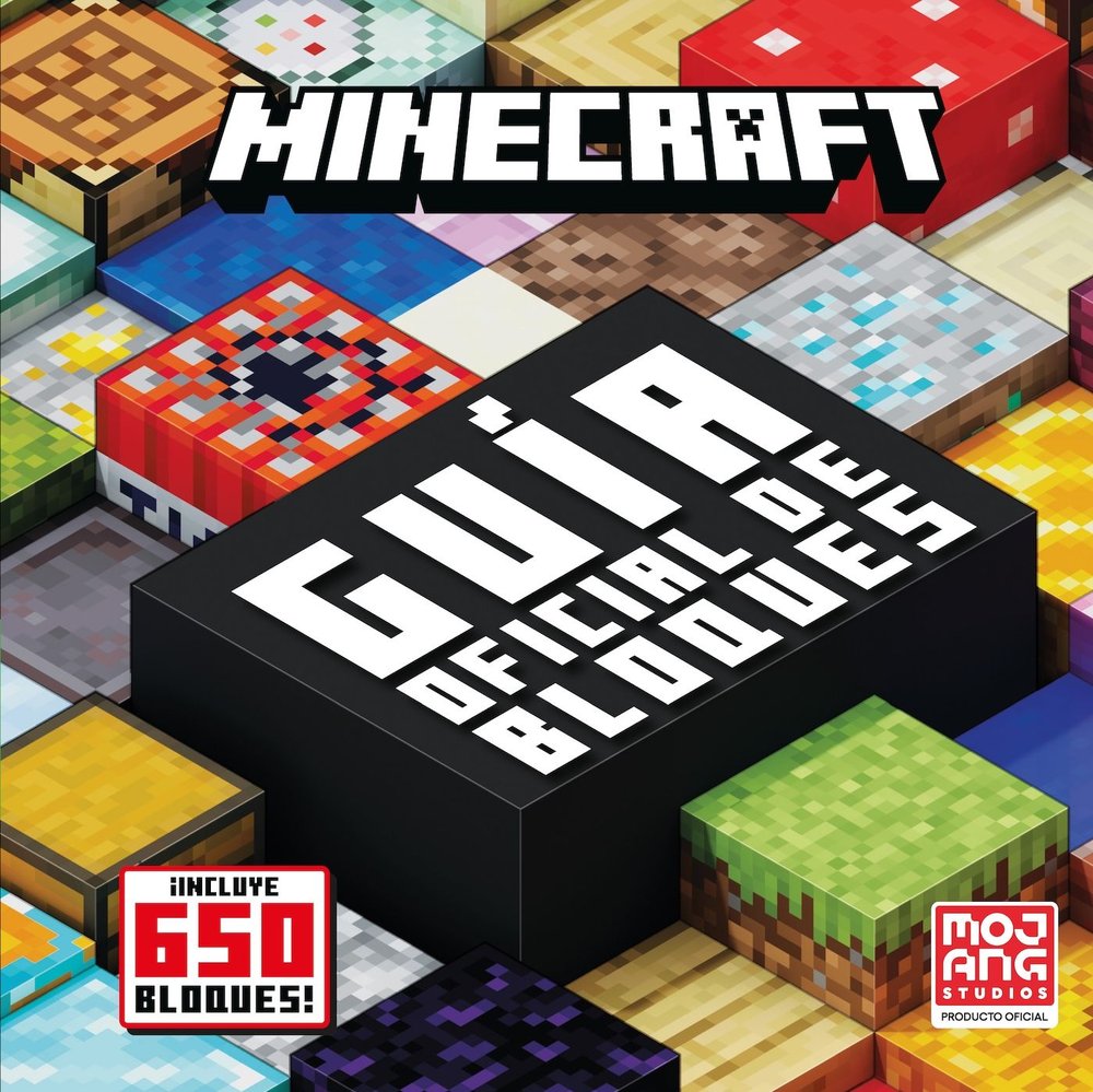 MINECRAFT GUIA OFICIAL DE BLOQUES, de MOJANG AB | portada del libro