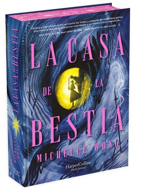 LA CASA DE LA BESTIA (EDICION ESPECIAL LIMITADA EN TAPA DURA Y CON CANTOS TINTAD, de WONG, MICHELLE | portada del libro