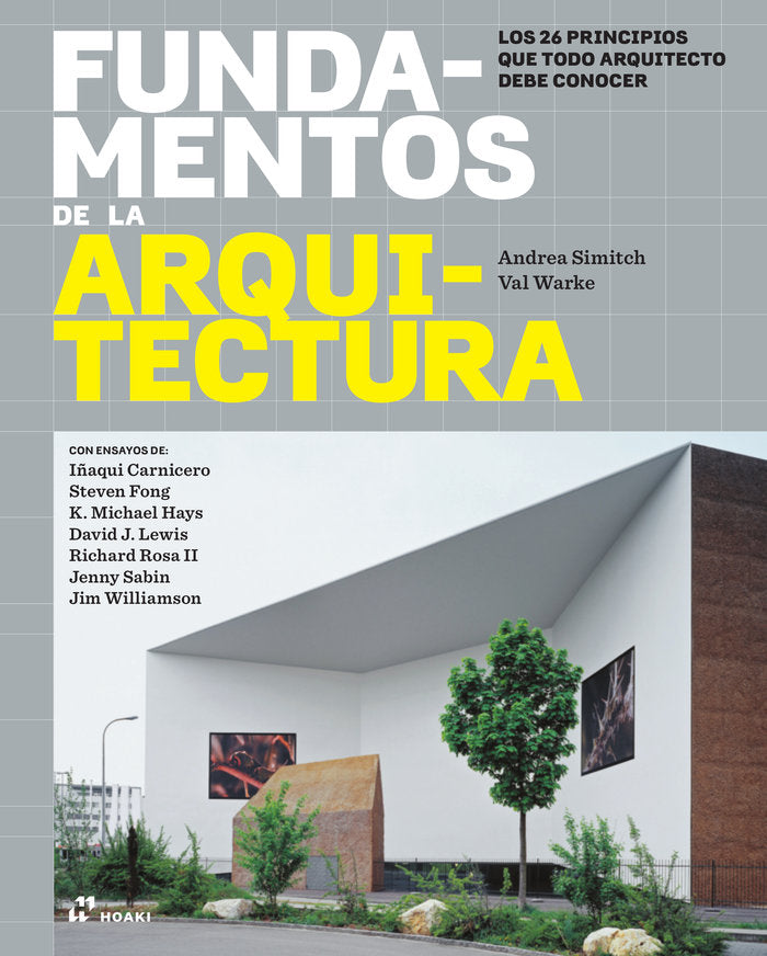 Fundamentos de la Arquitectura, de Simitch, Andrea | portada del libro