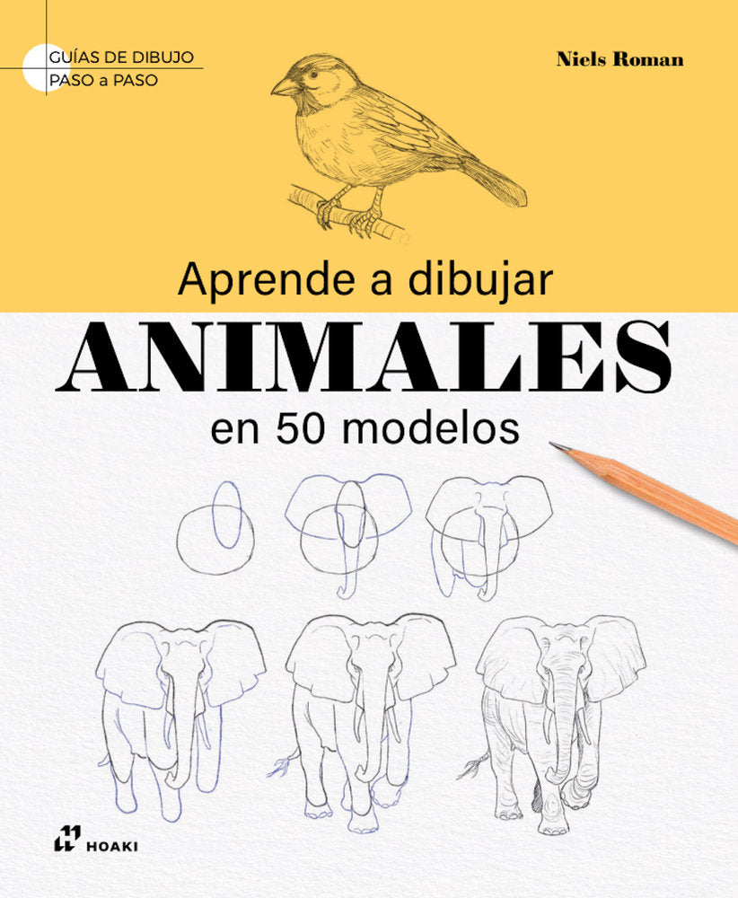 Aprende a dibujar Animales, de Roman, Niels | portada del libro