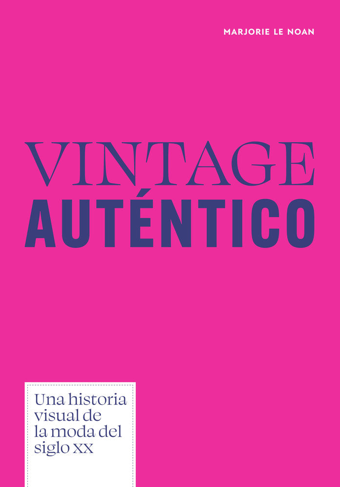 Vintage Autentico, de Le Noan, Marjorie | portada del libro
