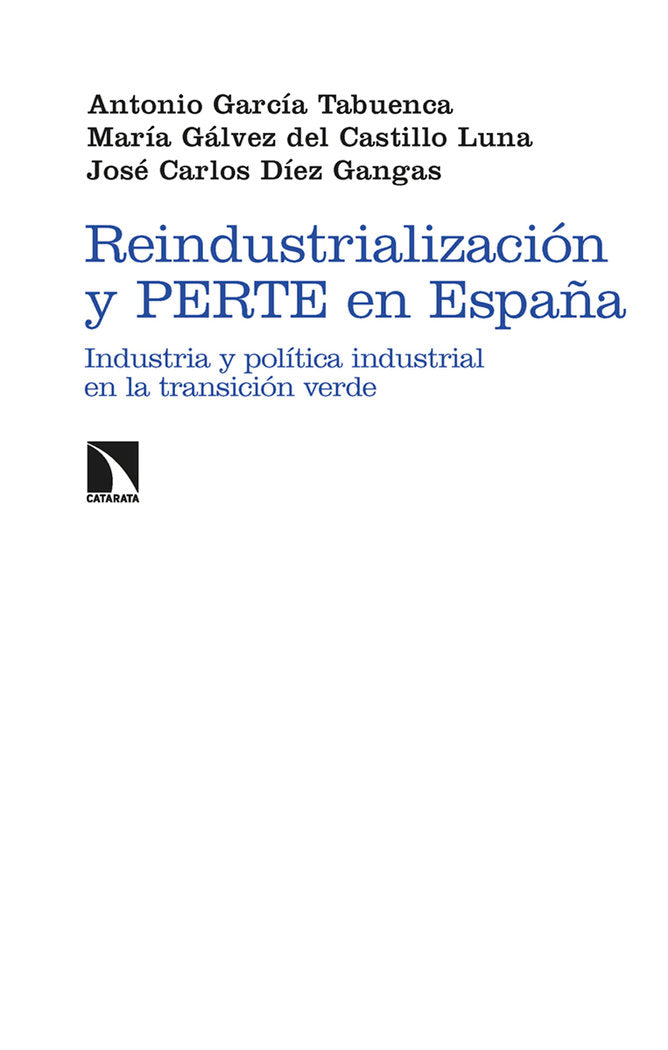 REINDUSTRIALIZACION Y PERTE EN ESPAÑA | portada del libro