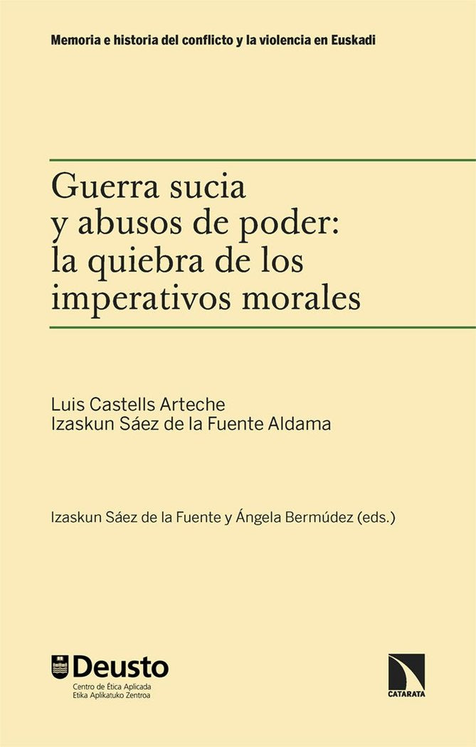 GUERRA SUCIA Y ABUSOS DE PODER, de CASTELLS, LUIS | portada del libro