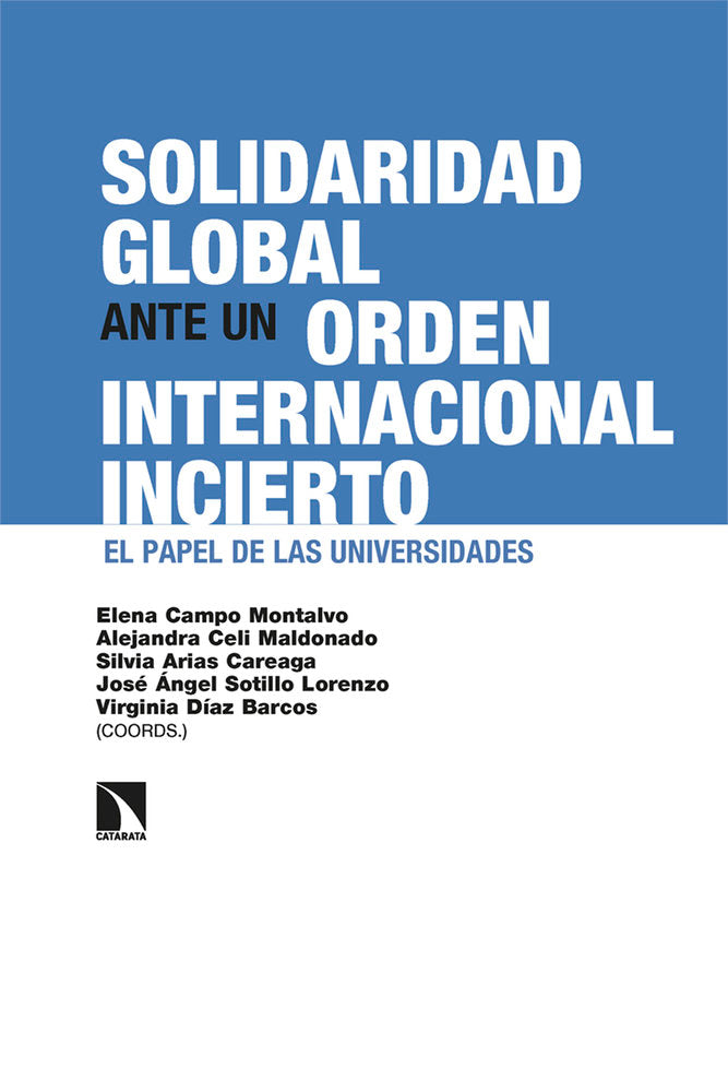 Solidaridad global ante un orden internacional incierto | portada del libro