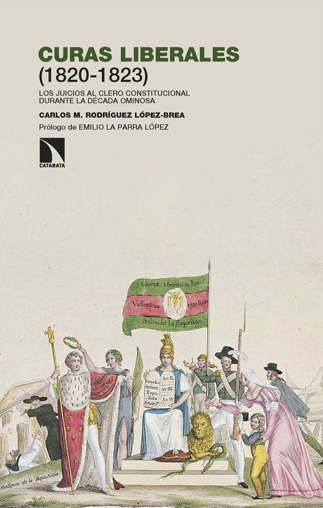 CURAS LIBERALES 1820 1823, de RODRIGUEZ LOPEZ-BREA,CARLOS M | portada del libro