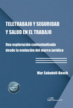 TELETRABAJO Y SEGURIDAD Y SALUD EN EL TRABAJO, de SABADELL-BOSCH, MAR | portada del libro