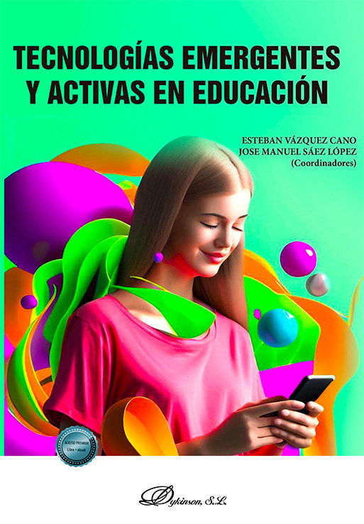 TECNOLOGIAS EMERGENTES Y ACTIVAS EN EDUCACION | portada del libro