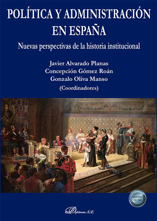 POLITICA Y ADMINISTRACION EN ESPAÑA | portada del libro