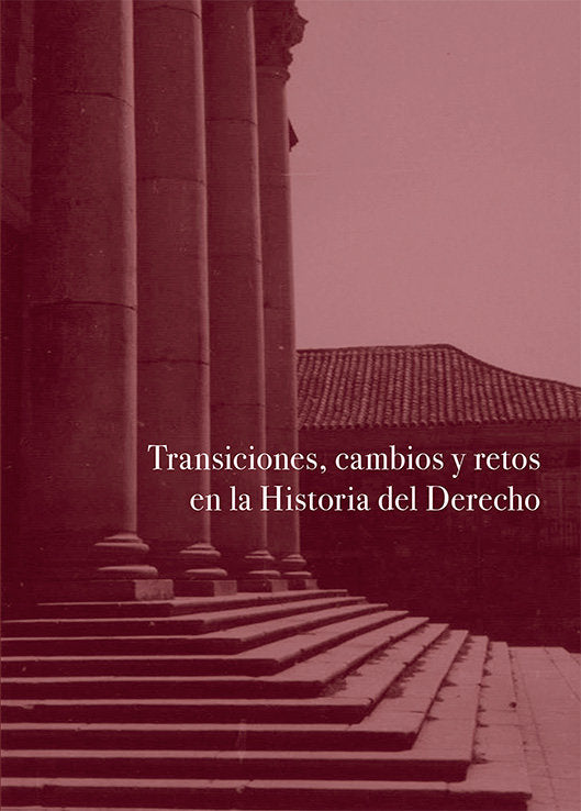 Transiciones, cambios y retos en la Historia del Derecho | portada del libro