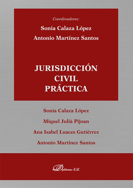 JURISDICCION CIVIL PRACTICA, de CALAZA LOPEZ, SONIA | portada del libro
