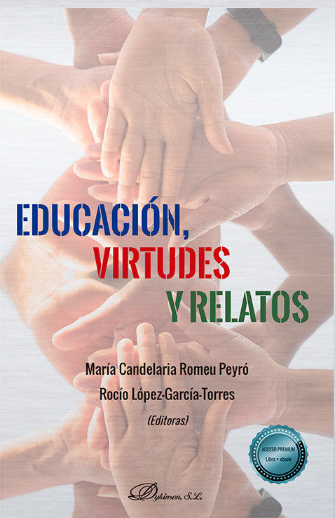 EDUCACION VIRTUDES Y RELATOS | portada del libro